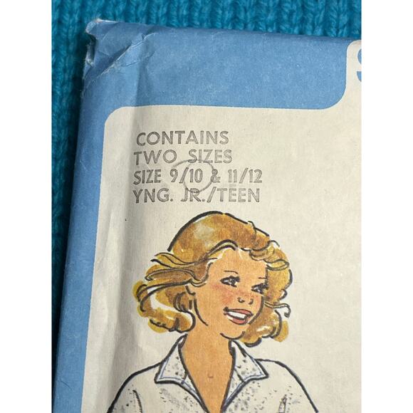 Simplicity 8437 Pattern Girls top pants shorts size 10 - Picture 2 of 5